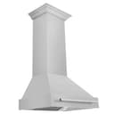30" Range Hood with Colored Shell and Handle view 1