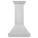 30" Range Hood with Colored Shell and Handle view 5