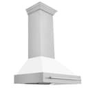36" Stainless Steel Range Hood Stainless Steel Handle (8654STX-36) Matte view 1