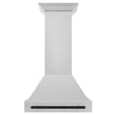 30" Autograph Edition Stainless Steel Range Hood with Stainless Steel Shell (8654STZ-30) - Matte view 3