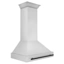 36"Autograph Edition Stainless Steel Range Hood with Stainless Steel Shell and Matte Black Handle view 3