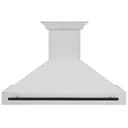 48"Autograph Edition Stainless Steel Range Hood with Stainless Steel Shell and Matte Black Handle view 5