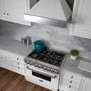 30" Ducted DuraSnow® Stainless Steel Range Hood with Matte Shell view 10