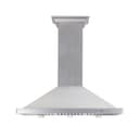 Designer SeriesDuraSnow Stainless Steel® Wall Mount Range Hood (8KBS) - 36 inch view 3