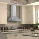 Wall Mount Range Hood inDuraSnow¨ (8KF2S) - 30 Inch view 2