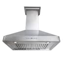 Wall Mount Range Hood inDuraSnow¨ (8KF2S) - 30 Inch view 4
