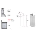 61" Chimney Extension for Ceilings up to 12.5 ft. view 2