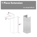 61" Chimney Extension for Ceilings up to 12.5 ft. view 3