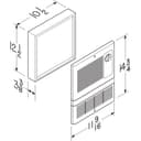 Wall Heater, High-Capacity, 1500W Heater, 120/240V view 4