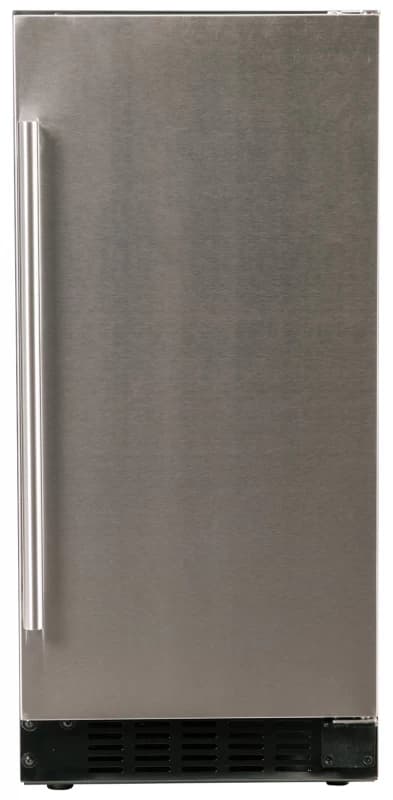 15" Refrigerator with Solid Stainless Door