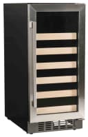 15 inch Wine Cooler with Stainless Trim Glass Door view 3