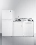 71" Wide All-In-One Kitchenette with Dishwasher view 1