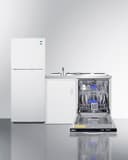 71" Wide All-In-One Kitchenette with Dishwasher view 5