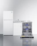 71" Wide All-In-One Kitchenette with Dishwasher view 3