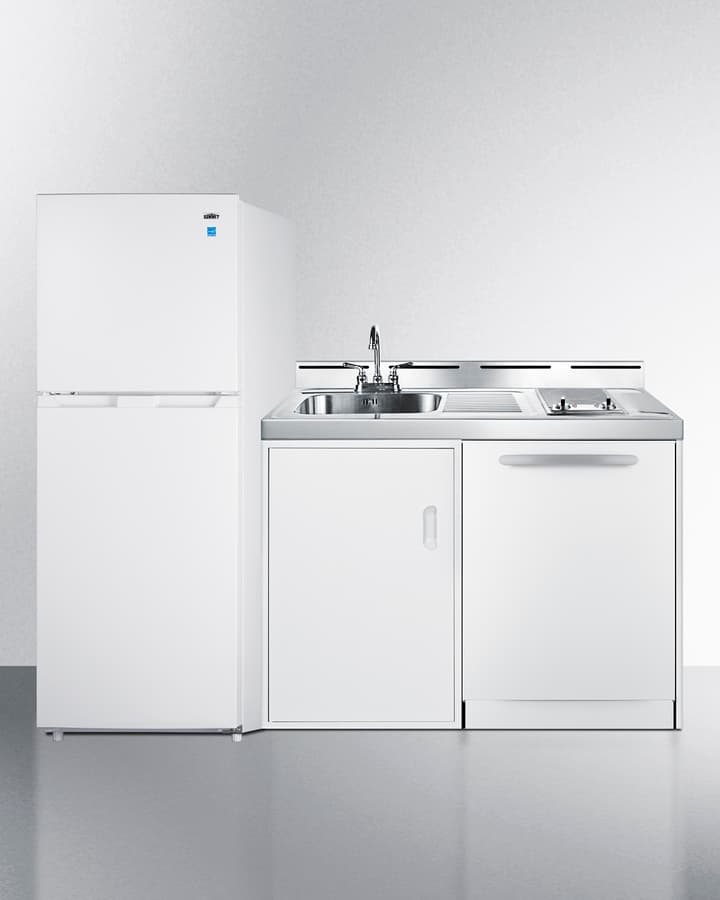 71" Wide All-In-One Kitchenette with Dishwasher