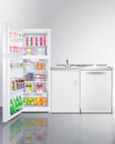 75" Wide All-In-One Kitchenette with Dishwasher view 2