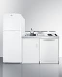 75" Wide All-In-One Kitchenette with Dishwasher view 1