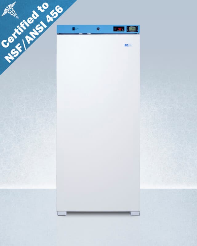 24" Wide Upright Medical Refrigerator, Certified to NSF/ANSI 456 Vaccine Storage Standard