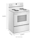 30-inch Electric Range with Bake Assist Temps view 16