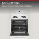 30-inch Electric Range with Bake Assist Temps view 40