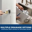 GE® 25 Pint Portable Dehumidifier with Smart Dry for Damp Spaces view 5