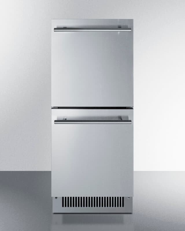 15" Wide 2-Drawer All-Refrigerator, ADA Compliant