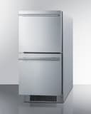 15" Wide 2-Drawer All-Refrigerator, ADA Compliant view 6