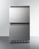 18" Wide 2-Drawer All-Refrigerator, ADA Compliant view 1