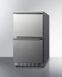 18" Wide 2-Drawer All-Refrigerator, ADA Compliant view 2