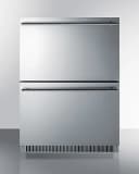 24" Wide 2-Drawer All-Refrigerator, ADA Compliant view 1