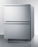 24" Wide 2-Drawer All-Refrigerator, ADA Compliant view 3