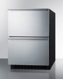 24" Wide Outdoor 2-Drawer Refrigerator-Freezer, ADA Compliant view 3