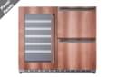 36" Wide Combination Wine Cellar & 2-Drawer Refrigerator , ADA Compliant (Panel Not Included) view 1