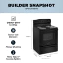 30-Inch Electric Range with Extra-Large Oven Window view 19