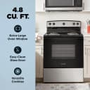 30-Inch Electric Range with Extra-Large Oven Window view 5