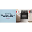 30-Inch Electric Range with Extra-Large Oven Window view 15