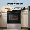 30-Inch Electric Range with Extra-Large Oven Window view 23