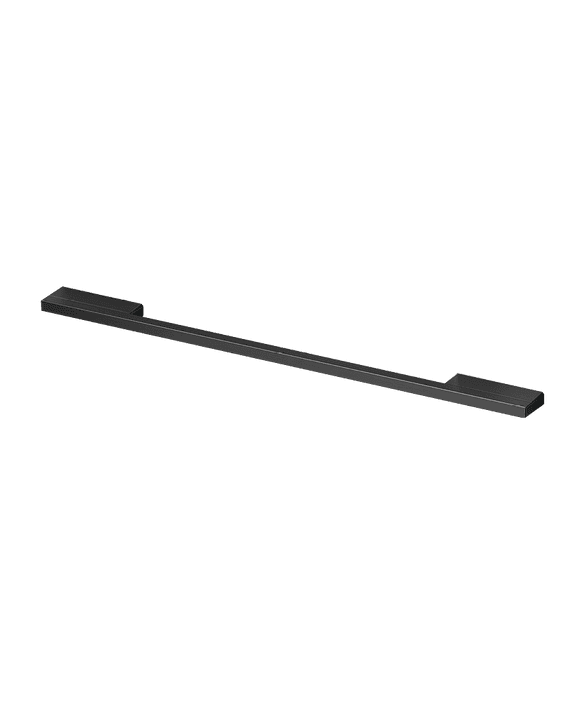 Square Fine Black Handle Kit for Integrated French Door Refrigerator Freezer, 32"
