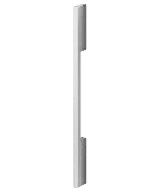 Contemporary Square Fine Aluminum Handle for Integrated Undercounter Wine & Beverage, 60cm