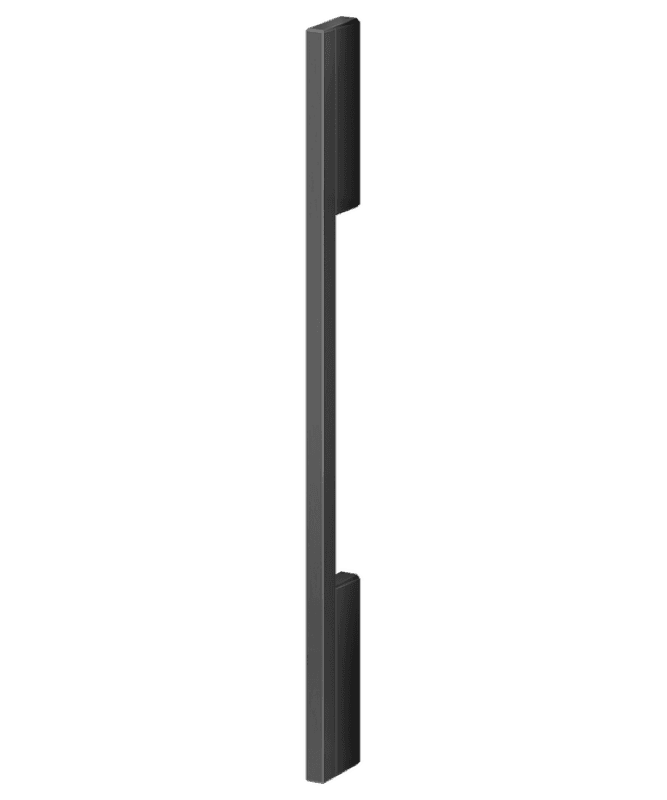 Contemporary Square Fine Black Handle for Integrated Undercounter Wine & Beverage, 60cm