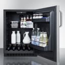 24" Wide Built-In All-Refrigerator, ADA Compliant view 7
