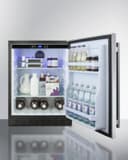 24" Wide Built-In All-Refrigerator, ADA Compliant view 7