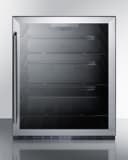 24" Wide Built-In Beverage Center, ADA Compliant view 1