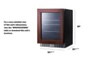 24" Wide Built-In Beverage Center, ADA Compliant (Panel Not Included) view 8