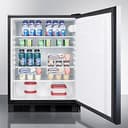 24" Wide All-Refrigerator, ADA Compliant view 4