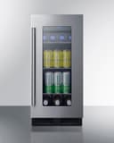 15" Wide Built-In Beverage Center, ADA Compliant view 16