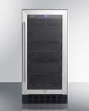 15" Wide Built-In Beverage Center, ADA Compliant view 1