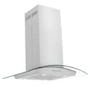 30”Alpine Series Convertible Island Mount Range Hood in Stainless Steel with Remote Control LED lighting, and Dishwasher-Safe Baffle Filters view 1