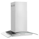 30”Alpine Series Convertible Island Mount Range Hood in Stainless Steel with Remote Control LED lighting, and Dishwasher-Safe Baffle Filters view 5