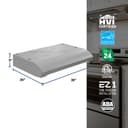 30" Alta Under Cabinet Range Hood, 350 CFM, 1.5 Sones - Stainless view 6